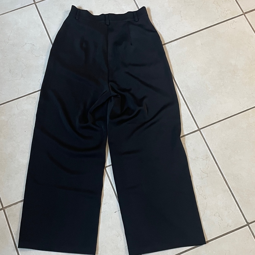 J.ING Black Wide-Leg Trousers - Picture 4 of 6